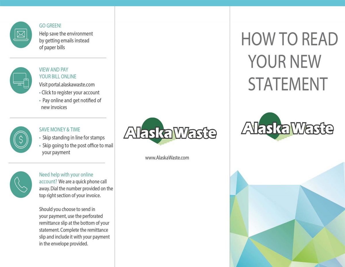 New Alaska Waste Statement.