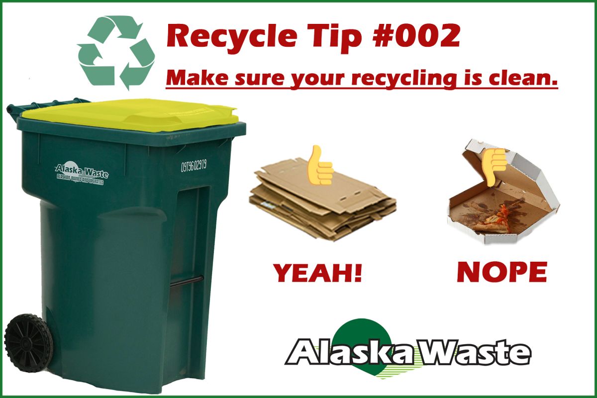 Keep recycling clean.