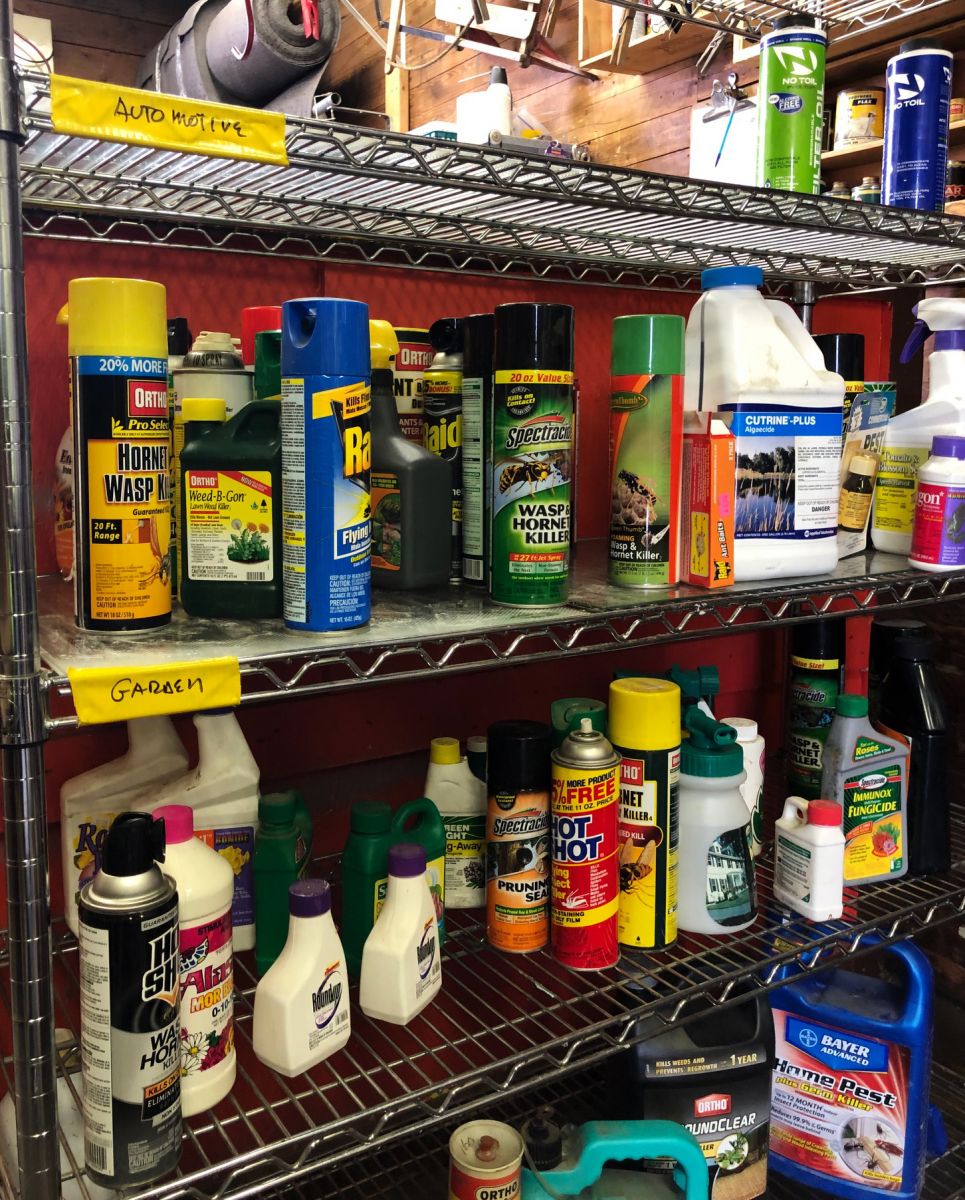 Reuse Household Hazardous Waste Products.
