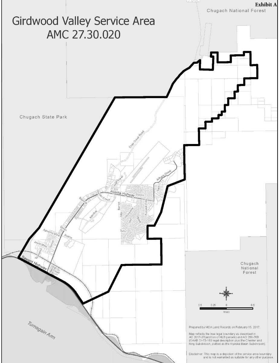 Girdwood Valley Service Area.